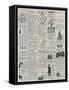 Page of Advertisements-null-Framed Stretched Canvas