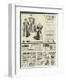 Page of Advertisements-null-Framed Giclee Print