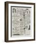 Page of Advertisements-null-Framed Giclee Print