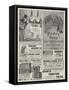 Page of Advertisements-null-Framed Stretched Canvas