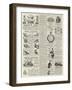 Page of Advertisements-null-Framed Giclee Print