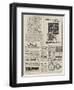 Page of Advertisements-null-Framed Giclee Print