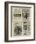 Page of Advertisements-null-Framed Giclee Print