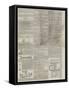 Page of Advertisements-null-Framed Stretched Canvas