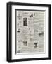 Page of Advertisements-null-Framed Premium Giclee Print