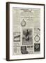 Page of Advertisements-null-Framed Giclee Print