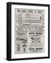 Page of Advertisements-null-Framed Giclee Print