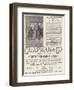 Page of Advertisements-null-Framed Giclee Print