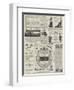 Page of Advertisements-null-Framed Giclee Print