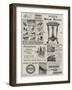 Page of Advertisements-null-Framed Giclee Print