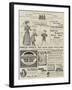 Page of Advertisements-null-Framed Giclee Print