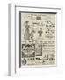 Page of Advertisements-null-Framed Giclee Print