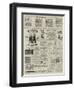 Page of Advertisements-null-Framed Giclee Print