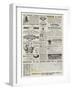 Page of Advertisements-null-Framed Giclee Print