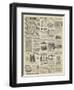 Page of Advertisements-null-Framed Giclee Print