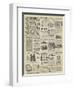 Page of Advertisements-null-Framed Giclee Print