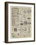 Page of Advertisements-null-Framed Giclee Print