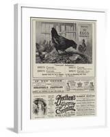 Page of Advertisements-null-Framed Giclee Print