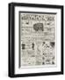 Page of Advertisements-null-Framed Giclee Print