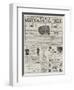 Page of Advertisements-null-Framed Giclee Print