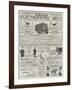 Page of Advertisements-null-Framed Giclee Print