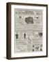 Page of Advertisements-null-Framed Giclee Print