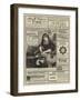 Page of Advertisements-null-Framed Giclee Print