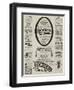 Page of Advertisements-null-Framed Giclee Print