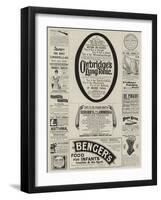 Page of Advertisements-null-Framed Giclee Print