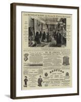 Page of Advertisements-null-Framed Giclee Print