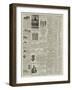 Page of Advertisements-null-Framed Giclee Print