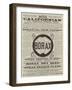 Page of Advertisements-null-Framed Giclee Print