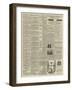 Page of Advertisements-null-Framed Giclee Print