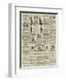 Page of Advertisements-null-Framed Giclee Print