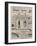 Page of Advertisements-null-Framed Giclee Print