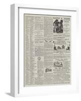 Page of Advertisements-null-Framed Giclee Print