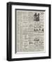 Page of Advertisements-null-Framed Premium Giclee Print