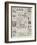 Page of Advertisements-null-Framed Giclee Print