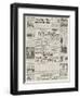 Page of Advertisements-null-Framed Giclee Print