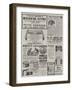 Page of Advertisements-null-Framed Giclee Print