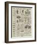 Page of Advertisements-null-Framed Giclee Print