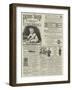 Page of Advertisements-null-Framed Giclee Print