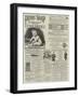 Page of Advertisements-null-Framed Giclee Print