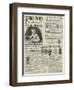 Page of Advertisements-null-Framed Giclee Print