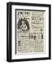 Page of Advertisements-null-Framed Giclee Print