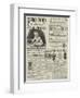 Page of Advertisements-null-Framed Giclee Print