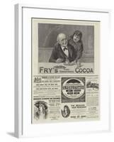 Page of Advertisements-null-Framed Giclee Print