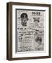 Page of Advertisements-null-Framed Giclee Print