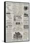 Page of Advertisements-null-Framed Stretched Canvas