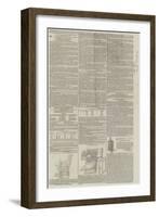 Page of Advertisements-null-Framed Giclee Print